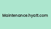 Maintenance.hyatt.com Coupon Codes