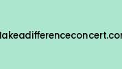 Makeadifferenceconcert.com Coupon Codes