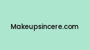 Makeupsincere.com Coupon Codes