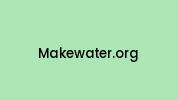 Makewater.org Coupon Codes