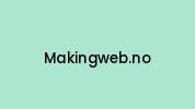 Makingweb.no Coupon Codes