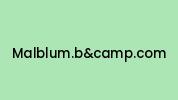 Malblum.bandcamp.com Coupon Codes