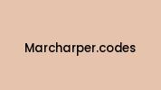 Marcharper.codes Coupon Codes