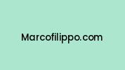 Marcofilippo.com Coupon Codes