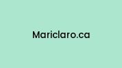 Mariclaro.ca Coupon Codes