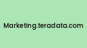 Marketing.teradata.com Coupon Codes