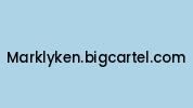 Marklyken.bigcartel.com Coupon Codes