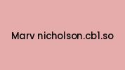 Marv-nicholson.cb1.so Coupon Codes