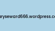 Maryseward666.wordpress.com Coupon Codes