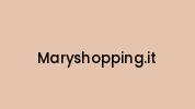 Maryshopping.it Coupon Codes