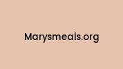 Marysmeals.org Coupon Codes