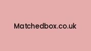 Matchedbox.co.uk Coupon Codes