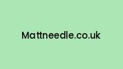 Mattneedle.co.uk Coupon Codes