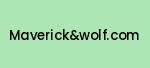 maverickandwolf.com Coupon Codes