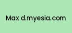 max-d.myesia.com Coupon Codes