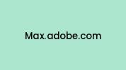 Max.adobe.com Coupon Codes