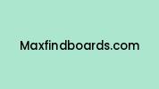 Maxfindboards.com Coupon Codes