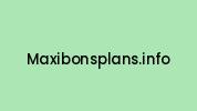 Maxibonsplans.info Coupon Codes