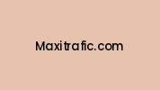Maxitrafic.com Coupon Codes