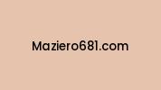 Maziero681.com Coupon Codes