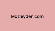 Mazleyden.com Coupon Codes