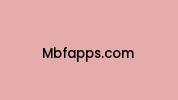 Mbfapps.com Coupon Codes