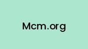 Mcm.org Coupon Codes