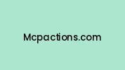 Mcpactions.com Coupon Codes
