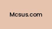 Mcsus.com Coupon Codes