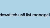 Meadowstitch.us8.list-manage1.com Coupon Codes