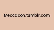 Meccacon.tumblr.com Coupon Codes