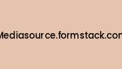 Mediasource.formstack.com Coupon Codes