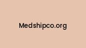 Medshipco.org Coupon Codes