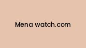 Mena-watch.com Coupon Codes