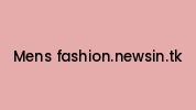 Mens-fashion.newsin.tk Coupon Codes