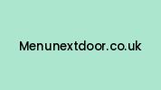 Menunextdoor.co.uk Coupon Codes