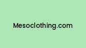 Mesoclothing.com Coupon Codes