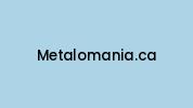 Metalomania.ca Coupon Codes