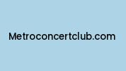 Metroconcertclub.com Coupon Codes