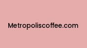 Metropoliscoffee.com Coupon Codes