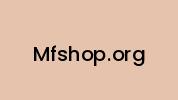 Mfshop.org Coupon Codes
