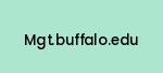 mgt.buffalo.edu Coupon Codes