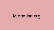 Miaonline.org Coupon Codes