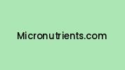 Micronutrients.com Coupon Codes