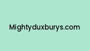 Mightyduxburys.com Coupon Codes