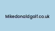 Mikedonaldgolf.co.uk Coupon Codes