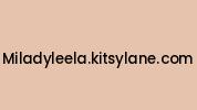 Miladyleela.kitsylane.com Coupon Codes