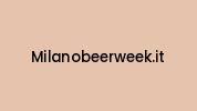 Milanobeerweek.it Coupon Codes