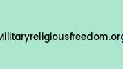Militaryreligiousfreedom.org Coupon Codes