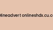 Mineadvert-onlineshdx.cu.cc Coupon Codes